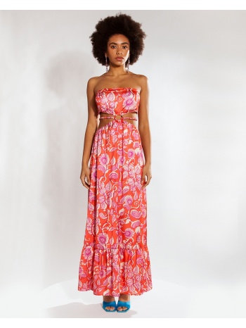 γυναικείο maxi φόρεμα mallory the label - cleo floral σε προσφορά