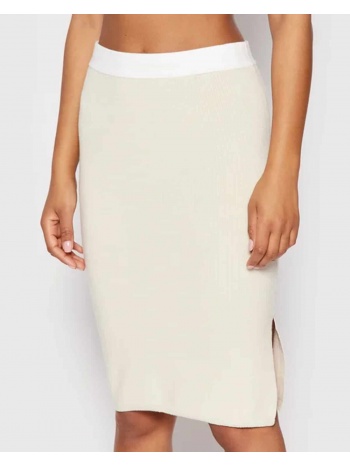 γυναικεία φούστα calvin klein - contrast waistband knitted σε προσφορά