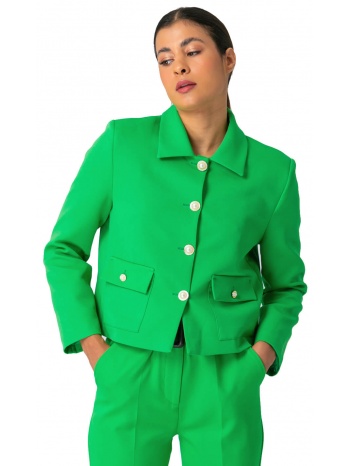 γυναικείο jacket με κουμπιά n2110 - crop σε προσφορά