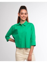 γυναικείο crop πουκάμισο new age - aline