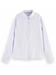 γυναικείο πουκάμισο scotch & soda - cotton lurex