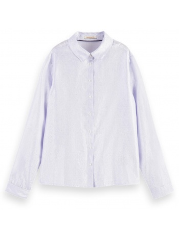 γυναικείο πουκάμισο scotch & soda - cotton lurex σε προσφορά