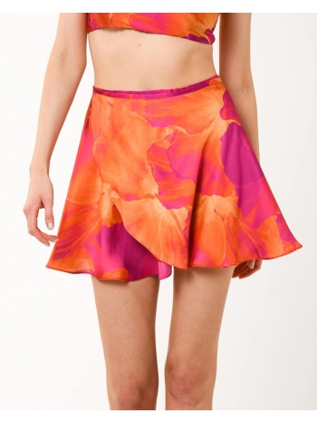 γυναικεία φούστα sunsetgo - maraschino printed