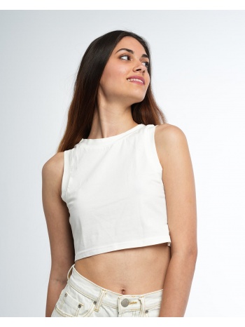 γυναικεία κοντή αμάνικη μπλούζα glamorous - ca0245 σε προσφορά