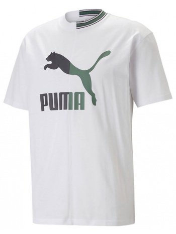 ανδρική κοντομάνικη μπλούζα puma - classics archive remaster σε προσφορά