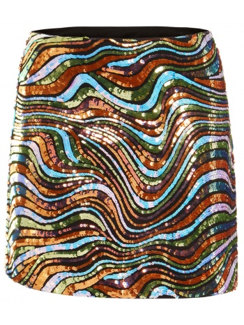 γυναικεία mini φούστα guess - zuley sequin σε προσφορά