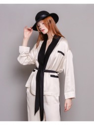 γυναικεία ζακέτα kimono collectiva noir - neda