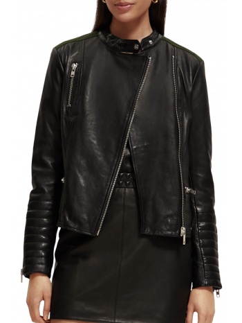 γυναικείο jacket scotch & soda - leather σε προσφορά