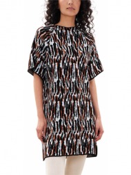 γυναικείο φόρεμα ioanna kourbela - `painted illusion` mini fully-fashioned w235601