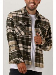 ανδρικό jacket scotch & soda - brushed wool-blend check overshirt 174111 sc6481