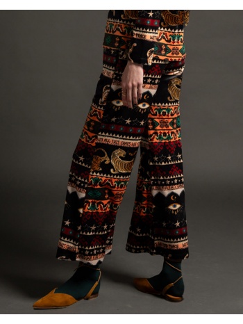 γυναικείο παντελόνι peace and chaos - nazca velvet σε προσφορά