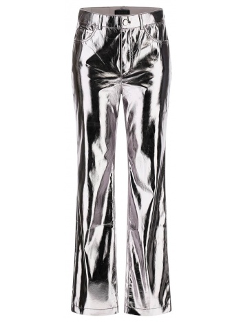 γυναικείο παντελόνι guess - ambra metallic pu