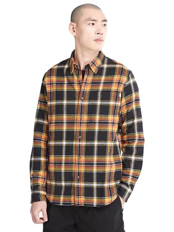 ανδρικό μακρυμάνικο πουκάμισο timberland - flannel plaid σε προσφορά