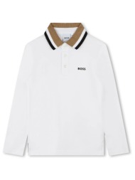 παιδική μακρυμάνικη polo μπλούζα hugo boss - 5094