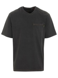 ανδρική κοντομάνικη μπλούζα superdry - d1 ovin contrast stitch pocket