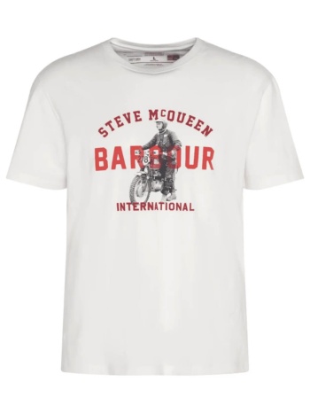ανδρική κοντομάνικη μπλούζα barbour - international σε προσφορά