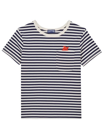 παιδική κοντομάνικη μπλούζα vilebrequin - 3p45 σε προσφορά