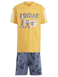 παιδικό set adidas μπλούζα + σορτς - lk dy mm t