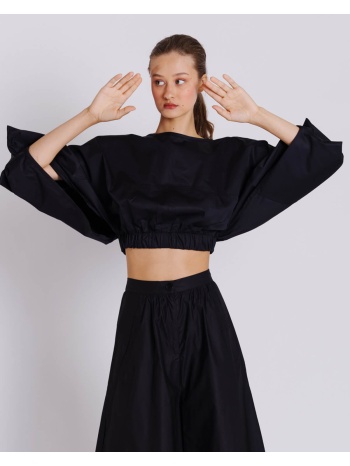 γυναικεία μακρυμάνικη μπλούζα collectiva noir - yin