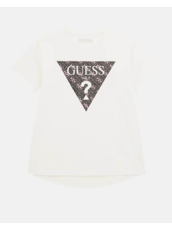 παιδική κοντομάνικη μπλούζα guess - high low ss girl σε προσφορά