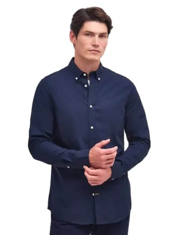 ανδρικό μακρυμάνικο πουκάμισο barbour - crest poplin σε προσφορά