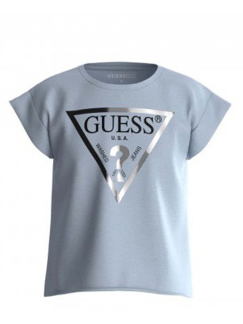 παιδική κοντομάνικη μπλούζα guess - cropped ss