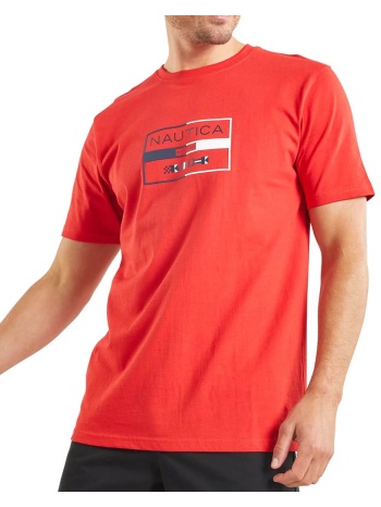 ανδρική κοντομάνικη μπλούζα nautica - 3ncn1m01613 835 σε προσφορά