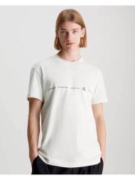 ανδρική κοντομάνικη μπλούζα calvin klein - logo repeat