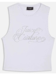 γυναικεία αμάνικη μπλούζα juicy couture - blaine juicy script