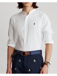 πουκαμισο slpsbbndppcs-long sleeve-sport shirt 710801500001 100 white