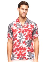 ανδρικό κοντομάνικο πουκάμισο superdry - d3 ovin hawaiian resort