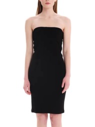 φορεμα `eco vital` strapless mini dress s24202 12052-black