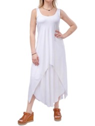 φορεμα `eco vital` `kyklos` dress s24201 12051-white