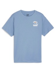 παιδική κοντομάνικη μπλούζα puma - ess+ mid 90s graphic b
