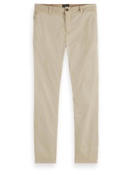 ανδρικό παντελόνι scotch & soda - mott super slim fit garment-dyed chino 175733 sc0795