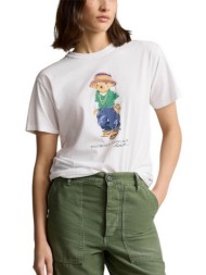 γυναικεία κοντομάνικη μπλούζα polo ralph lauren - beach br