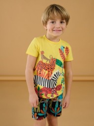 παιδικη μπλουζα για αγορια - κιτρινο