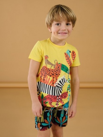 παιδικη μπλουζα για αγορια - κιτρινο σε προσφορά