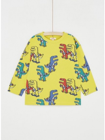 παιδικη μακρυμανικη μπλουζα για αγορια - κιτρινο σε προσφορά