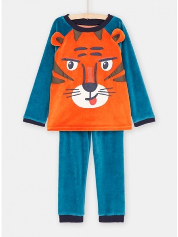 παιδικές πιτζάμες για αγόρια - πορτοκαλι σε προσφορά
