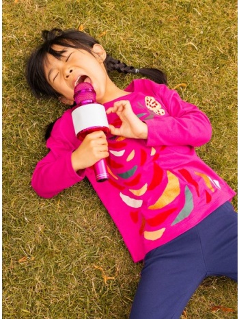 παιδική μακρυμάνικη μπλούζα για κορίτσια pink tiger  σε προσφορά