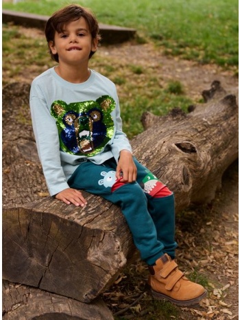 παιδική μακρυμάνικη μπλούζα για αγόρια light blue bear  σε προσφορά