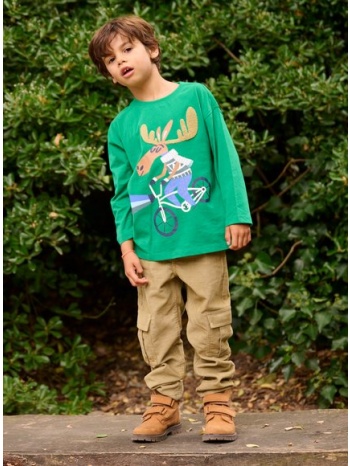 παιδική μακρυμάνικη μπλούζα για αγόρια green deer bicycle  σε προσφορά