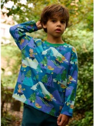 παιδική μακρυμάνικη μπλούζα για αγόρια - μπλε