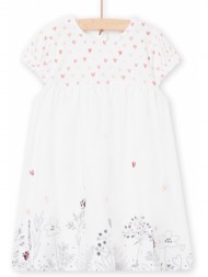 βρεφικο φορεμα για νεογεννητα κοριτσια - λευκο