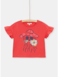 παιδική μπλούζα για κορίτσια - κοκκινο