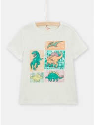 παιδική μπλούζα για αγόρια - εκρου