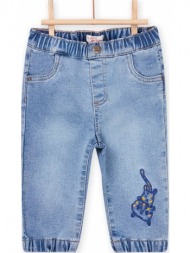 βρεφικο μπλε τζιν παντελονι για αγορια - μπλε