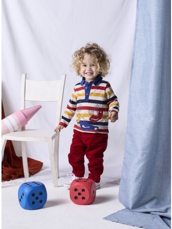 βρεφική μπλούζα για αγόρια - μπεζ