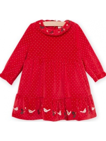 βρεφικο κοκκινο φορεμα για κοριτσια - kokkino